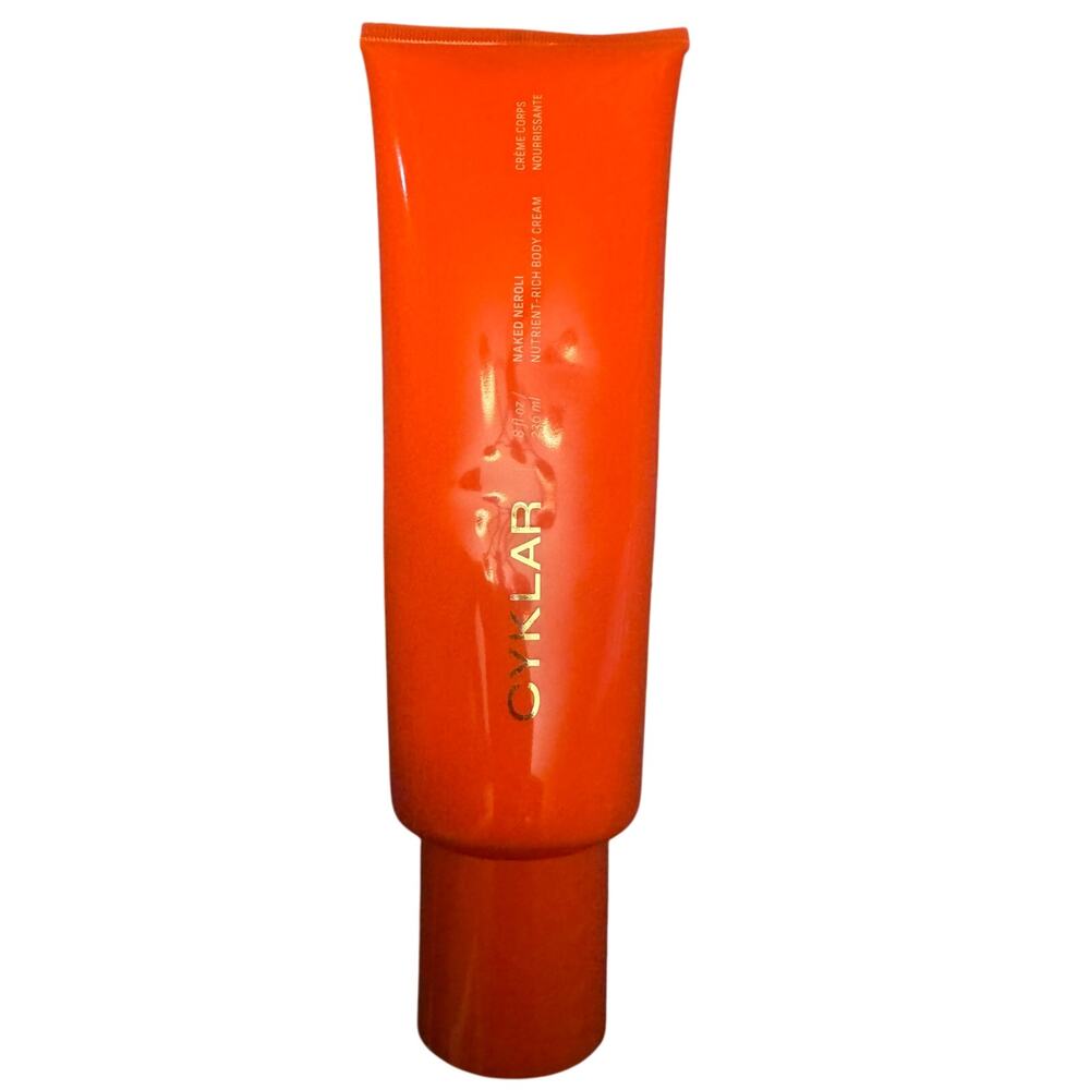 CYKLAR Naked Neroli Nutrient-Rich Body Cream 8 fl Oz / 236 mL New Without Box